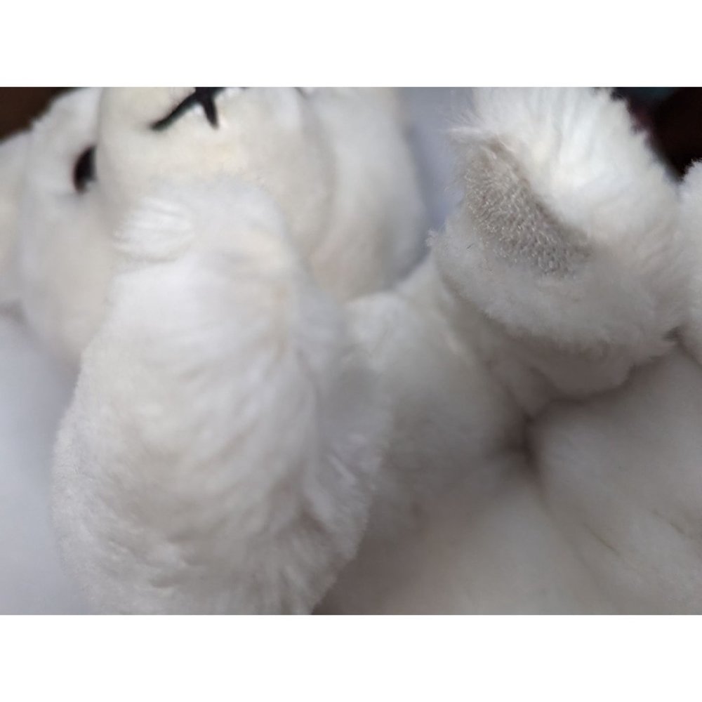 R. Dakin & Co 1977 white polar bear huggy arms - no baby - replacement 10 inch - Picture 4 of 6